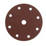 Disque papier auto - agrippant 8 trous - diam�tre150 mm - grain 120 sia abrasives