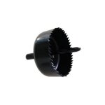 Scie cloche ø 68mm prof 28mm métal noire mandrin + foret pour perçage matériaux et métaux de faible épaisseur ... Scie cloche ø 68mm prof 28mm métal noire mandrin + foret pour perçage matériaux et métaux de faible épaisseur ...