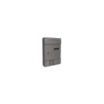 Sicuro - bo�te aux lettres ext�rieure en m�tal anthracite - cm. 20, 5x6, 5x29h. - anthracite