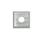 Sidamo - 10 plaquettes carbure k10 rversibles 12 x 12 x 1. 5 mm - 4 coupes - 627110