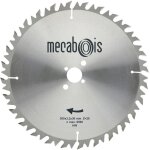 Mecabois - sidamo - lame carbure anti - recul lwz 600x4. 2x30 - 52 dents