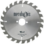Mecabois - sidamo - lame carbure silergie i 270x3x30 - 24 dents