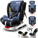 Sige auto pivotant 360 isofix latch - 40 - 150 cm de 0  12 ans - groupe 0 + / 1 / 2 / 3 (0 - 36kg) ...