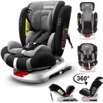 Sige auto pivotant 360 isofix latch - 40 - 150 cm de 0  12 ans - groupe 0 + / 1 / 2 / 3 (0 - 36kg) ...