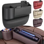Si�ge conducteur principa) lorganiseur lat�ral pour si�ge de voiture, bo�te de rangement pour espace ...