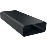 Siemens ? conduit de ventilation plat 17005346 ? longueur 1000 mm ? couleur noire ? accessoire pour hottes ...