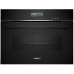 Siemens - four intgrable combi vapeur 47l 60cm hydrolyse noir cs736g1b1f