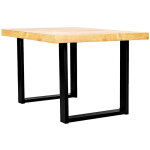 Lot de 2 pieds de table mtal, pied de table industriel en fer pour table a manger, table basse, table ...