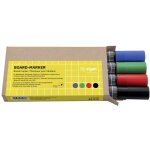 Ba010 ba010 set de marqueurs pour tableau blanc bleu, vert, rouge, noir 4 pc(s) - sigel