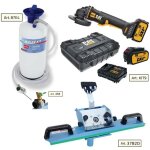 Coupe carrelage sigma j - pro + waterkit 87e4 + 458 + kit meuleuse cat dx31b