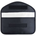 Signal blocage sac, [lot de 2] gps rfid faraday sac shield cage tui portefeuille coque de protection ...