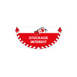 Signaletique. biz france - adhesif sol antiderapant signalisation stockage interdit securite incendie ...