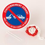 Signaletique. biz france - panneau stationnement genant art. r417 - 10 code de la route disque rigide ...