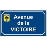 Signaletique. biz france - plaque de rue en aluminium 1, 5mm � visser avec lettrage en plexi . signal�tique ...