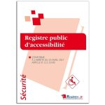 Signaletique. biz france - registre public d'accessibilit� erp / iop ? s�curit� obligatoire ? a4 ? 60 ...