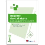 Signaletique. biz france - registre droit d'alerte ? risques sant� publique & environnement ? a4 ? 24 ...