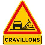 Signalisation de travaux temporaires panneaux de travaux temporaires. danger chantier temporaire - attention ...