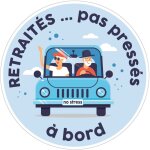 Signaletique. biz france - sticker voiture retrait�s ? autocollant humour  pas press�s � bord  ? diam�tre ...