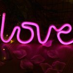 Signes d?amour au néon, lumière au néon à led pour les fournitures de fête, accessoire de décoration ... Signes d?amour au néon, lumière au néon à led pour les fournitures de fête, accessoire de décoration ...