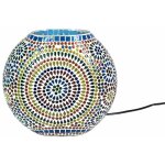 Signes grimalt lampe de bureau de meubles lampes de lampe en mosaque multicolore 13x25x24cm 16158