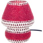 Signes grimalt - lampe mosaïque lampes de table rouge 18x14x14cm Signes grimalt - lampe mosaïque lampes de table rouge 18x14x14cm