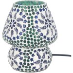 Signes grimalt - lampe mosaque lampes de table vert - 18x14x14cm