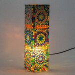 Signes grimalt - lampe de table dcorative en mosaque de style ethnique pour la maison