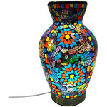 Signes grimalt - mosaic jarrón lamp lampas lampe de table multicolore - 25x17x17cm Signes grimalt - mosaic jarrón lamp lampas lampe de table multicolore - 25x17x17cm