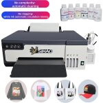 Sihao a3 xp600 dtf imprimante t - shirt imprimante de transfert pour v�tements dtf imprimante chapeau ...