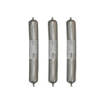 Lot de 3 colles souples sika adheflex parquet - 600 ml