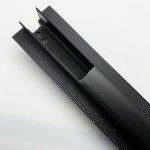 Silamp - rail magn�tique encastr� 48v 2m noir