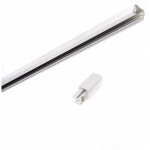 Rail triphas pour spot led 1m blanc silamp