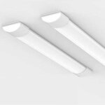 Silamp - rglette led 90cm 24w - blanc froid 6000k - 8000k
