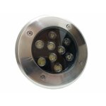 Spot led encastrable ext�rieur ip65 220v sol 9w 60� - blanc chaud 2300k - 3500k silamp