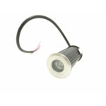 Spot led extrieur encastrable sol 12v 1w ip68 45 - blanc neutre 4000k - 5500k silamp
