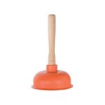 Porte - savon ventouse 12 cm ? latex de caoutchouc color� ? manche en bois pour prise confortable ? charge ...
