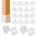 Silicone chaise casquettes, capuchons patins silicone, tampons couvre - pieds de chaise carres, silicone ...