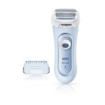 Silk - epil lady shaver 5 - 160 rasoir electrique - femme - 3 en 1 - sans fil - technologie wet + dry ...