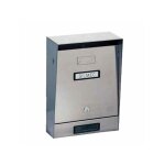 Bo�te aux lettres en inox 10 - 002 silmec