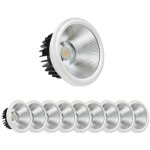 Silumen - ampoule led ar111 20w cob rond - pack de 10 / blanc neutre