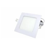 Silumen - downlight dalle led 6w extra plate carre blanc - unit / blanc froid