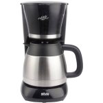 Silva schneider - silva homeline ka - t 4505 sw cafeti�re noir, inox nombre de tasse=10 verseuse thermofuge ...