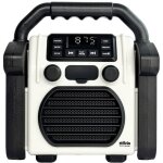 Br 230 bt offwhite radio de chantier fm usb, bluetooth fonction rveil, fonction de charge de la batterie, ...