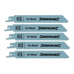 5 lames de scie sabre bimetal pour une coupe fine du metal