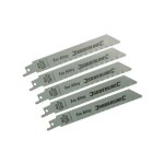 Top promo 5 lames de scie sabre pour une coupe fine du bois et des alliages