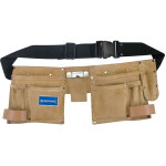 Ceinture - sacoche en cuir porte outils - 11 poches