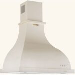 Silverline - hotte vintage murale horis beige 60 cm