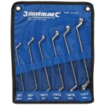 Silverline - jeu de 6 cl�s � oeil double bi - coud�es 6 - 17 mm 673424