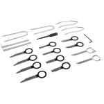 Kit 20 outils pour demontage depose auto radios