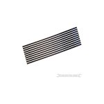 Silverline - lames pour scie  chantourner, 10 pcs - 170 mm 14 tpi